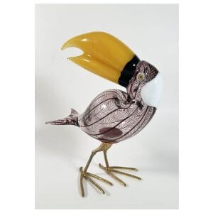 Licio Zanetti Murano Tucano in vetro 1